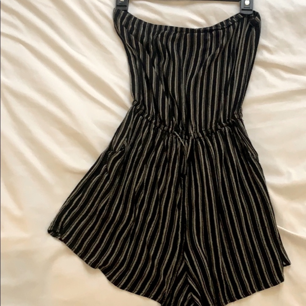 Hollister Strapless Romper